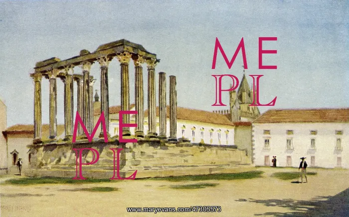  : PORTUGAL / EVORA TEMPLE