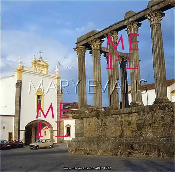 : PORTUGAL / EVORA TEMPLE : PORTUGAL / EVORA TEMPLE