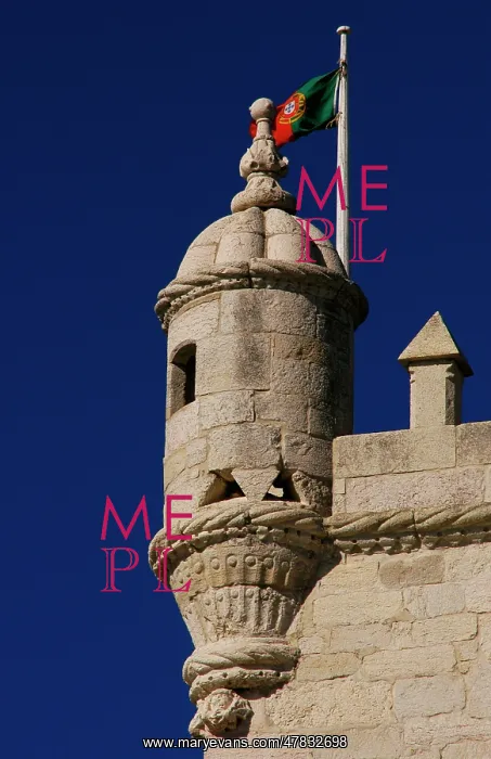 : Portugal. Lisbon. Belem Tower (Tower of Belem). 16th century : Portugal. Lisbon. Belem Tower (Tower of Belem). 16th century