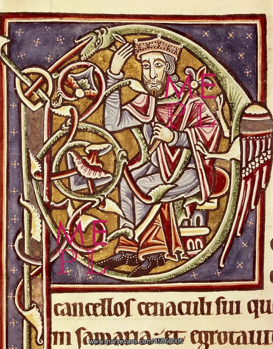 : Portuguese Bible. Initial with representation : Portuguese Bible. Initial with representation