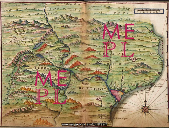 : Portuguese maps showing detailed views of ? : Portuguese maps showing detailed views of ?