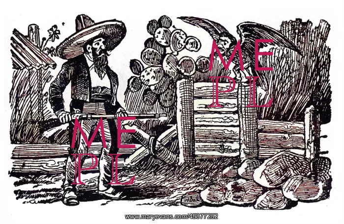 : Posada, Ballad of the Farmer and the Hawk, Mexico : Posada, Ballad of the Farmer and the Hawk, Mexico