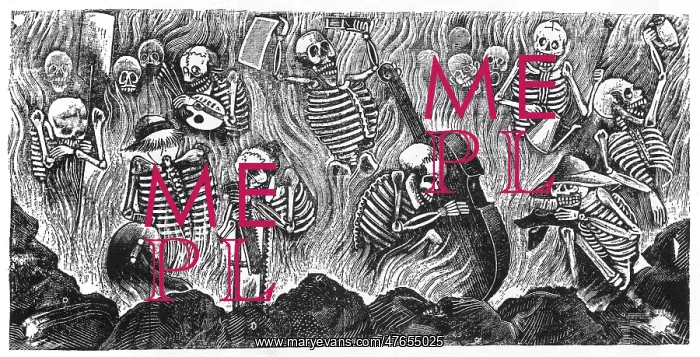 : Posada, Calavera of Artists and Artisans, Mexico : Posada, Calavera of Artists and Artisans, Mexico