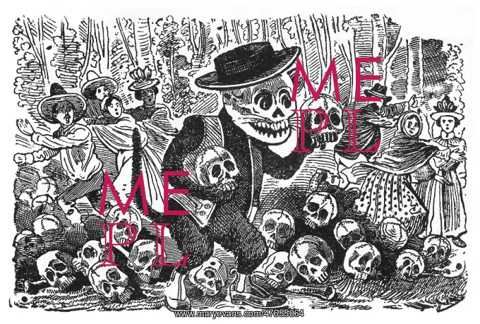 : Posada, Calavera of the Purring Cat, Mexico : Posada, Calavera of the Purring Cat, Mexico