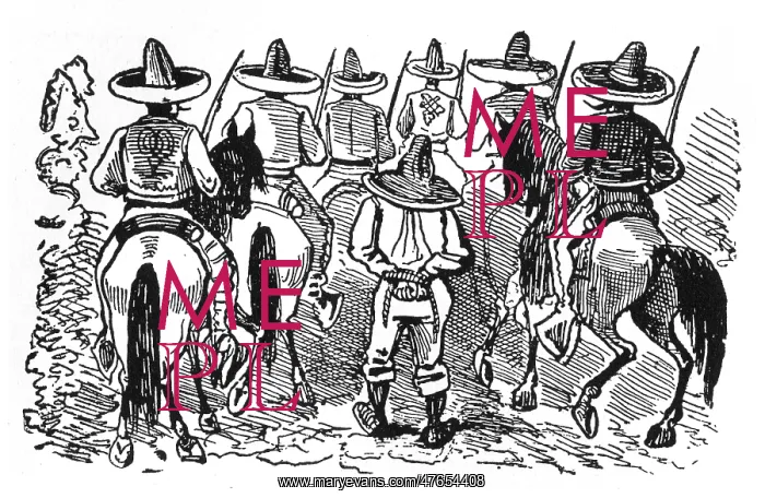 : Posada, Revolutionary captured by the rurals, Mexico : Posada, Revolutionary captured by the rurals, Mexico
