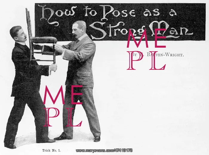 : How to Pose as a Strong Man : How to Pose as a Strong Man