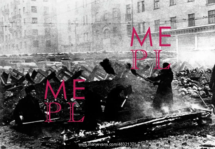  : Position building in front of Moscow, 1941