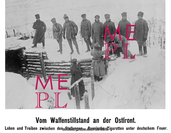 : Between the positions at the Eastern front, 1918 : Between the positions at the Eastern front, 1918