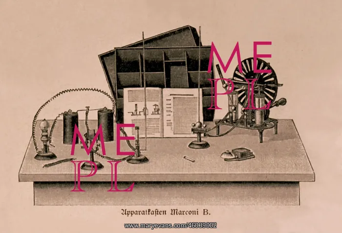 : post / mail, telegraphy, Marconi B, experimental : post / mail, telegraphy, Marconi B, experimental