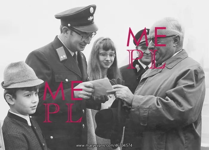 : Post Man. A Post Man. Austria. About 1970. Photograph : Post Man. A Post Man. Austria. About 1970. Photograph