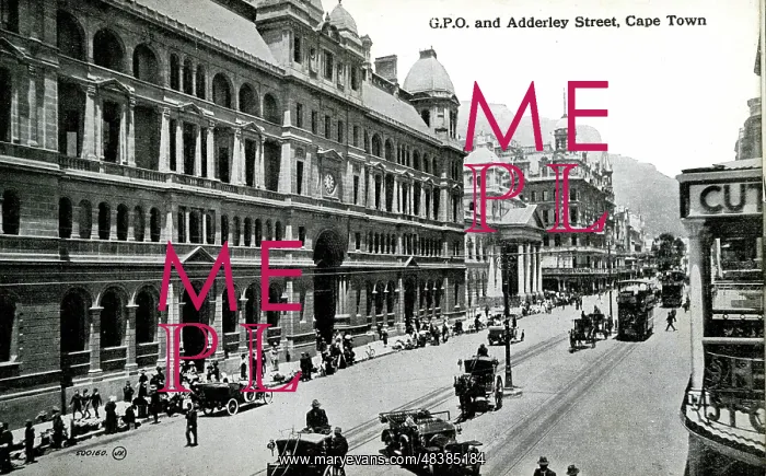 : Post Office and Adderley Street, Cape Town, South Africa : Post Office and Adderley Street, Cape Town, South Africa