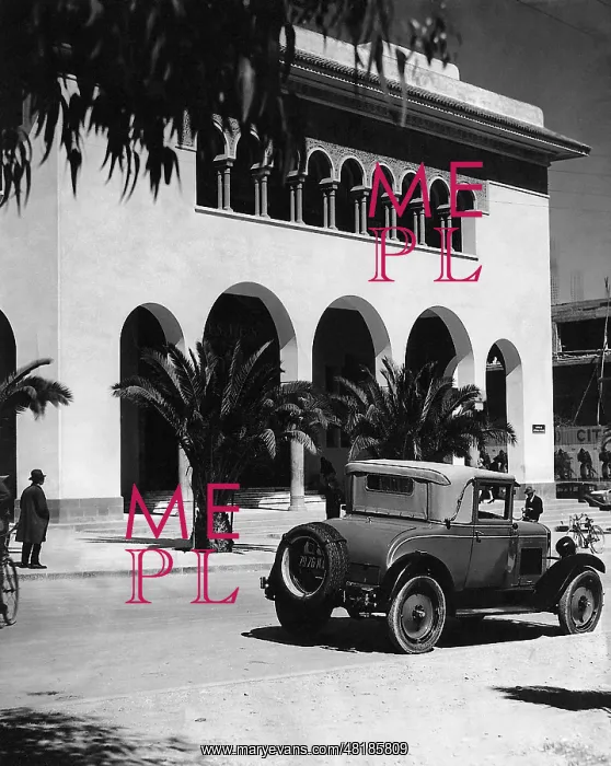 : Post office in Casablanca, 1933 : Post office in Casablanca, 1933