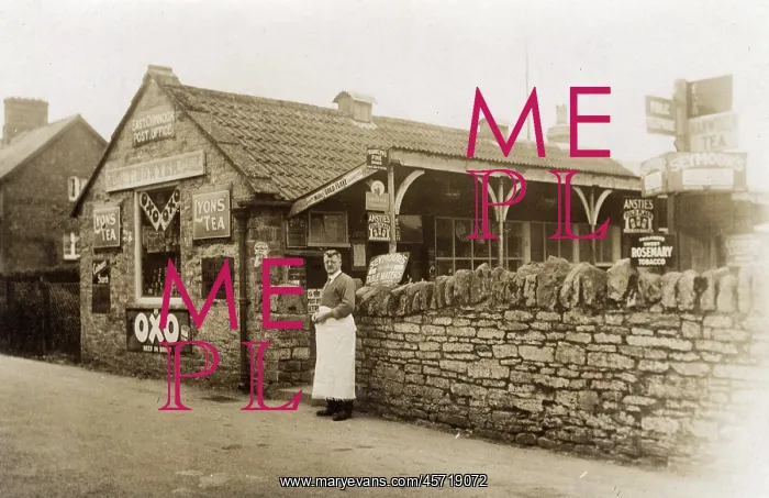 : Post Office at East Chinnock, Somerset, England : Post Office at East Chinnock, Somerset, England