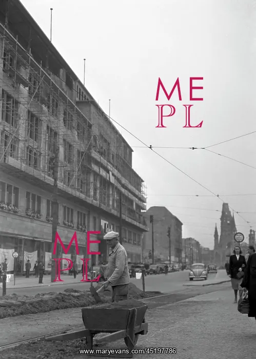 : Post-war era - Berlin KaDeWe 1950 : Post-war era - Berlin KaDeWe 1950