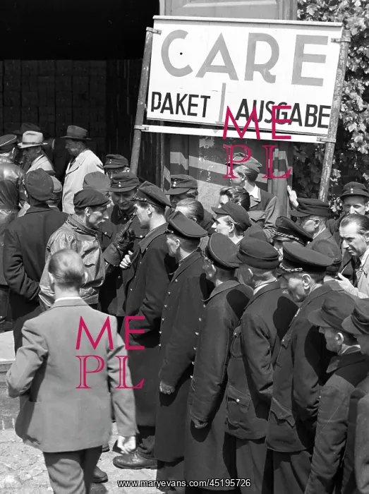 : Post-war era- Care packages 1949 : Post-war era- Care packages 1949