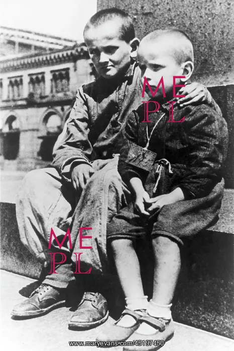 : Post-war era - refugee children : Post-war era - refugee children