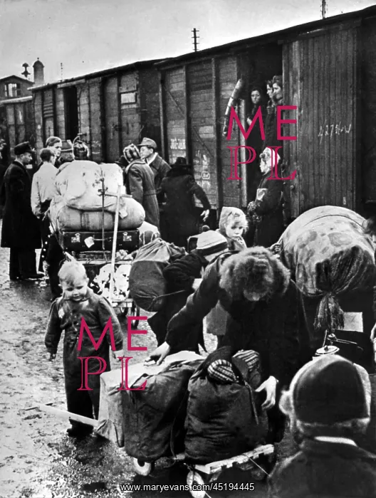 : Post-war era - refugees : Post-war era - refugees