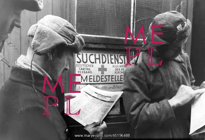: Post-war era: tracing service : Post-war era: tracing service