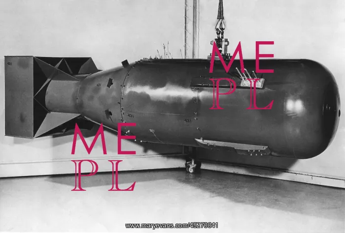 : A post-war model of Little Boy, the atomic bomb : A post-war model of Little Boy, the atomic bomb