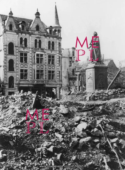 : Post-War period - Destructions in Bonn : Post-War period - Destructions in Bonn