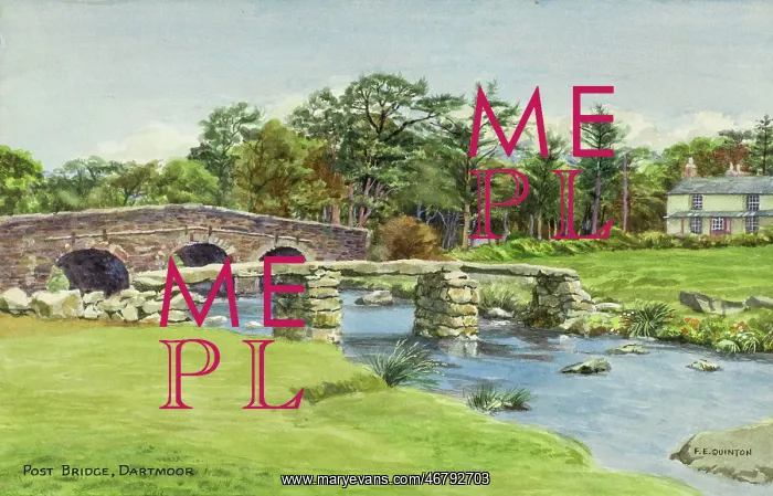 : Postbridge, Dartmoor, Devon : Postbridge, Dartmoor, Devon