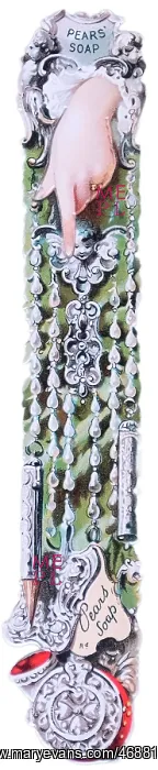  : Postcard - Bookmark - Pears Soap