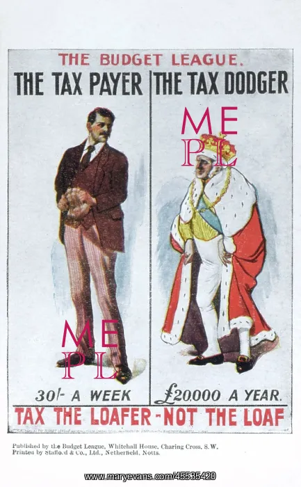 : Postcard for the Budget League : Postcard for the Budget League