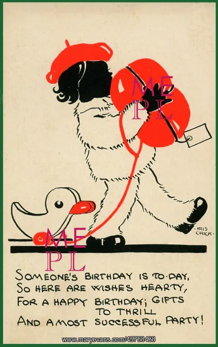 : Postcard design - Someone's Birthday is Today : Postcard design - Someone's Birthday is Today