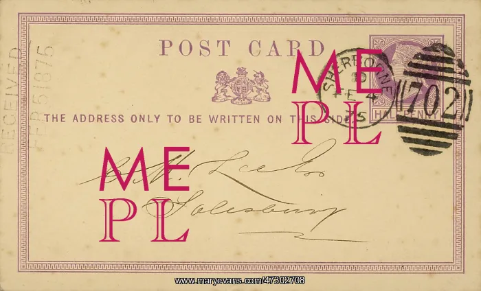 : POSTCARD EXAMPLE 7 : POSTCARD EXAMPLE 7