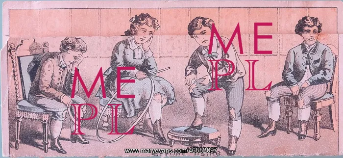  : Postcard - Folding Card - Knee Protectors