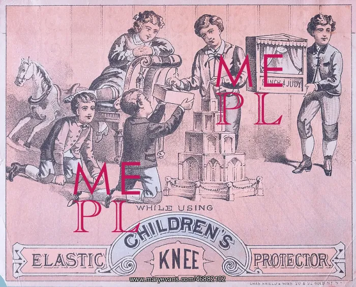  : Postcard - Folding Card - Knee Protectors