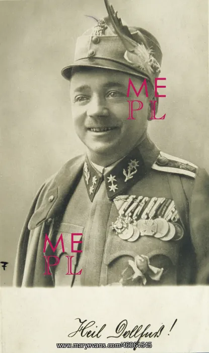 : Postcard -'Heil Dollfu?! : Postcard -'Heil Dollfu?!