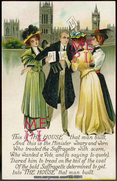 : Postcard - Minister