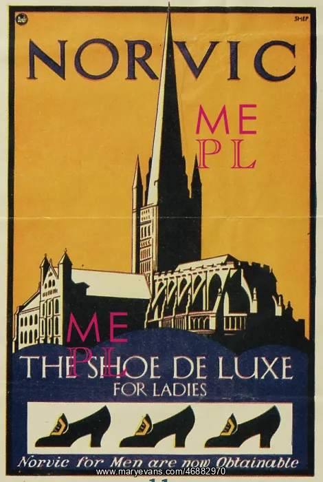  : Postcard - Norvic Shoes