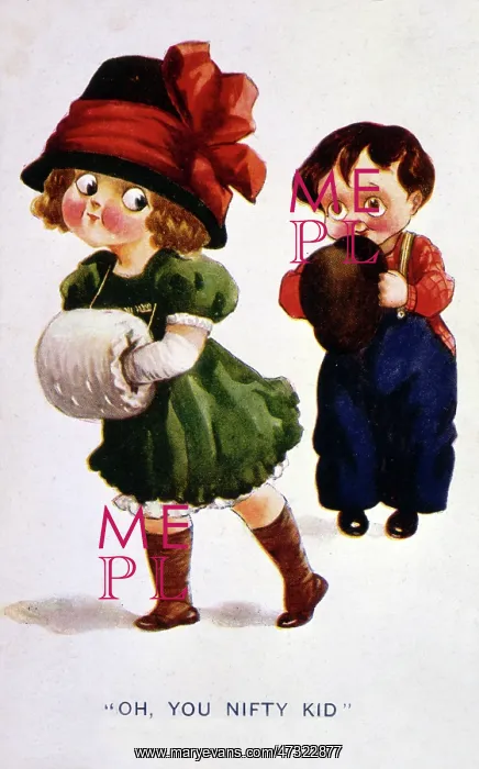 : Postcard, Oh you nifty kid! : Postcard, Oh you nifty kid!