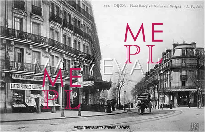 : POSTCARD SHOP, DIJON : POSTCARD SHOP, DIJON