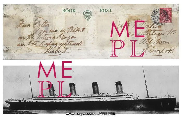 : POSTCARD FROM TITANIC : POSTCARD FROM TITANIC