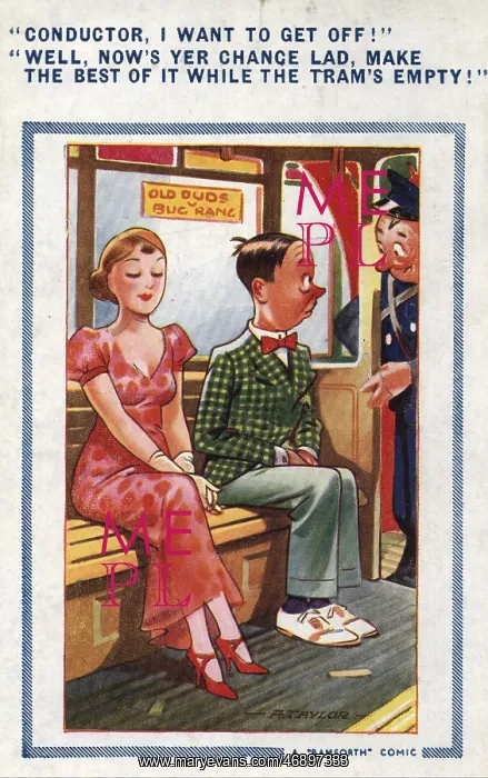 : Postcards - 1920's, humorous, comic, postcard : Postcards - 1920's, humorous, comic, postcard