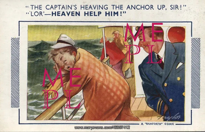 : Postcards - 1940's, humorous, Bamforth, postcard : Postcards - 1940's, humorous, Bamforth, postcard