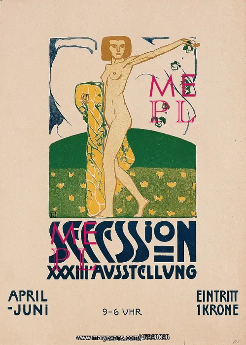 : Poster: 33rd exhibition of the Secession : Poster: 33rd exhibition of the Secession