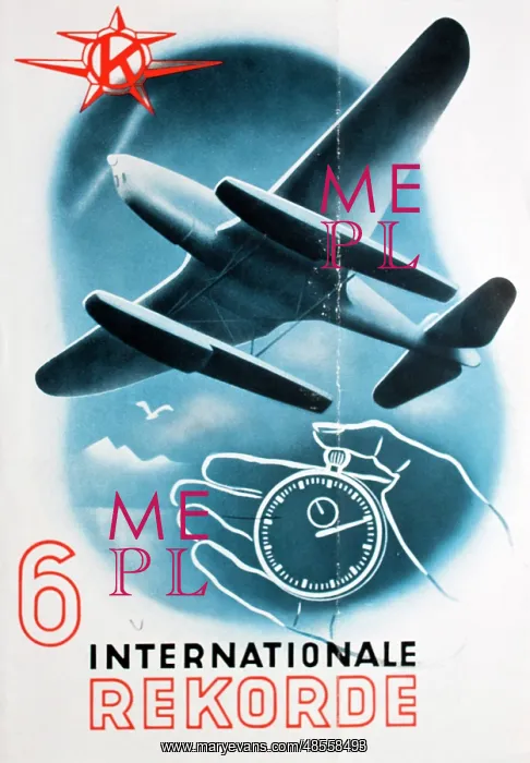  : Poster, 6 Internationale Rekorde