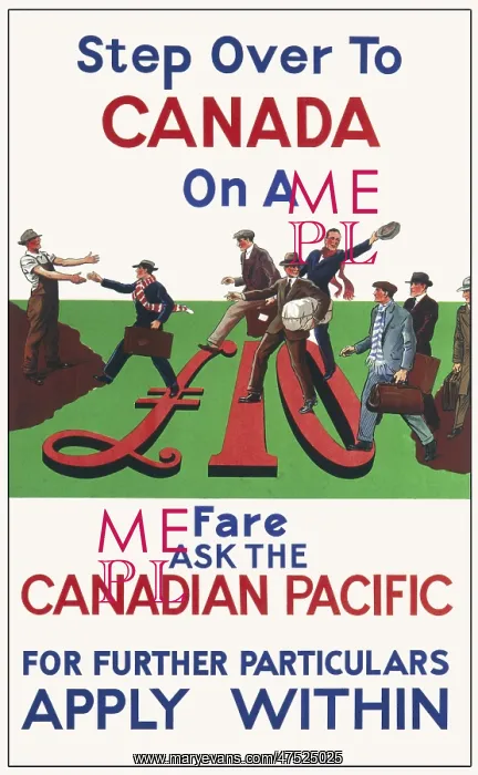 : Poster advertising Canadian Pacific : Poster advertising Canadian Pacific