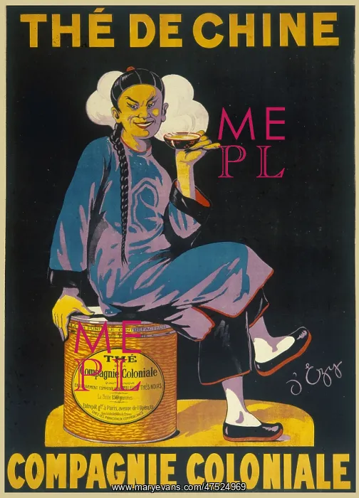 : Poster advertising China Tea : Poster advertising China Tea