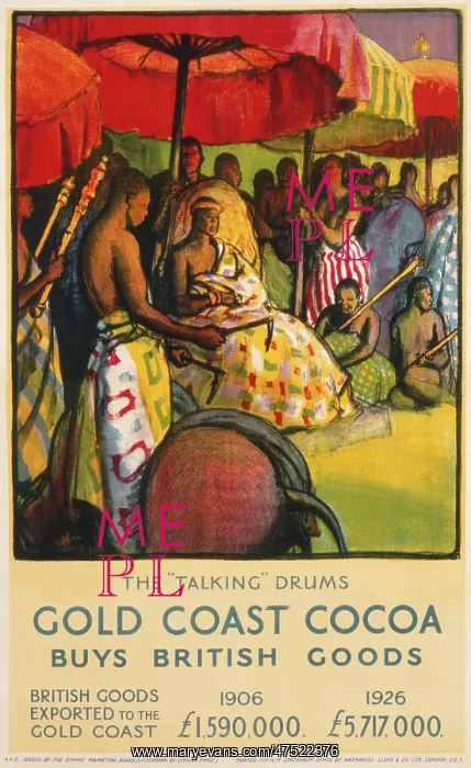 : Poster advertising Gold Coast Cocoa : Poster advertising Gold Coast Cocoa