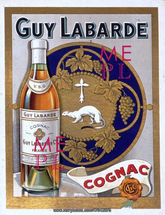  : Poster advertising Guy Labarde Cognac