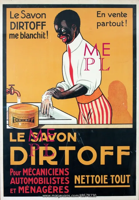 : Poster advertising Le Savon Dirtoff : Poster advertising Le Savon Dirtoff
