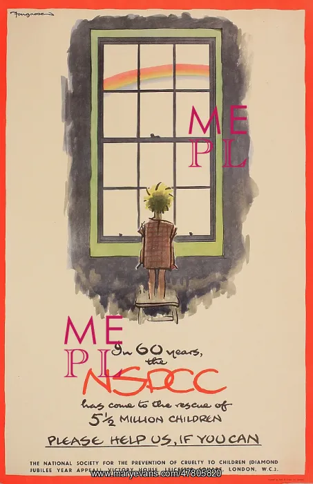  : Poster advertising the NSPCC
