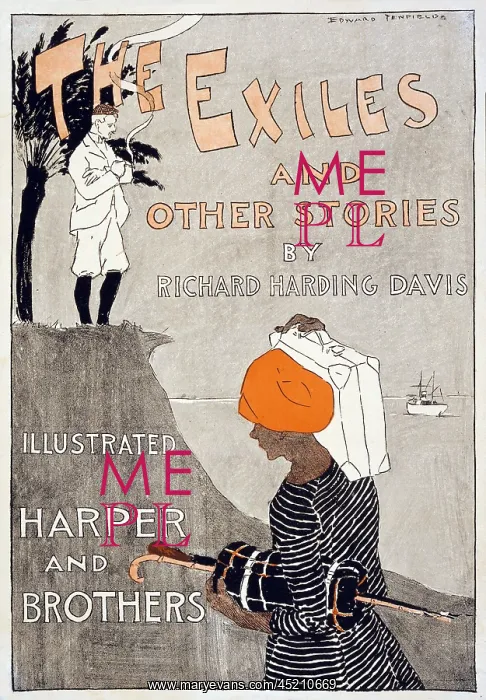 : Poster advertising Richard Harding Davis ? : Poster advertising Richard Harding Davis ?