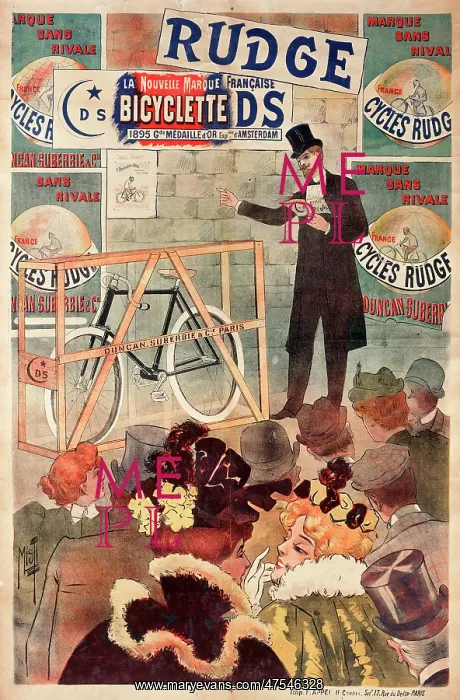  : Poster advertising Rudge Bicycles
