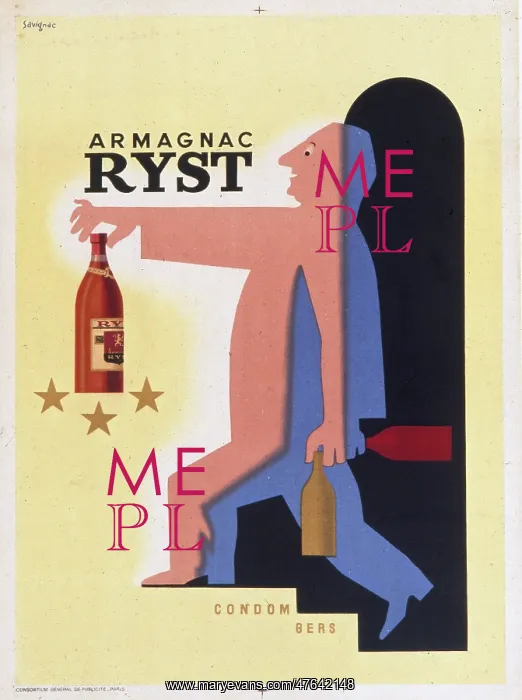  : Poster advertising Ryst Armagnac